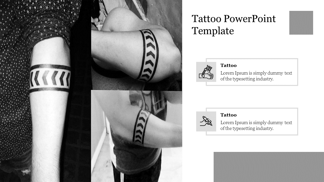 Tattoo PowerPoint Template